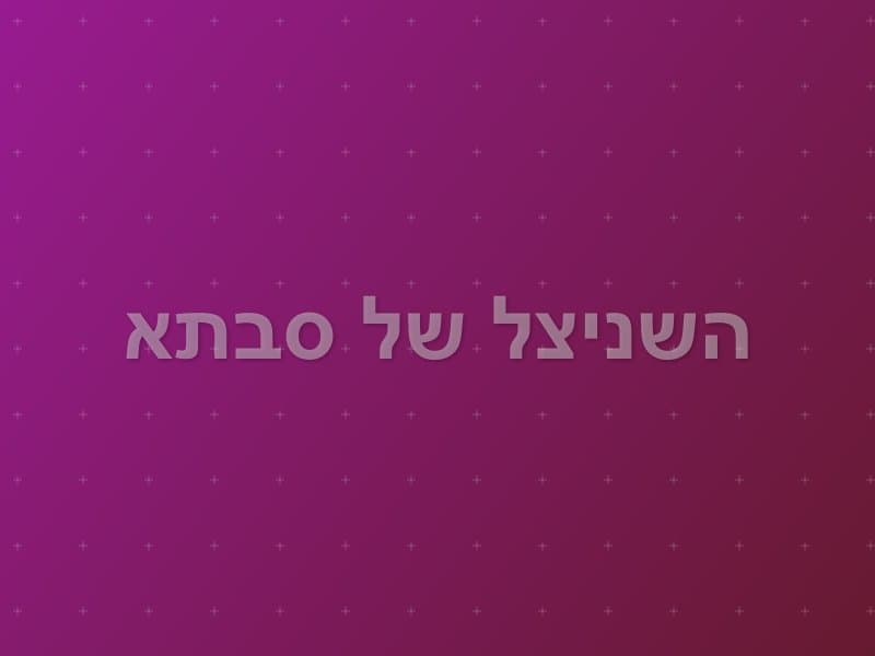 השניצל של סבתא — חדר בריחה בבית שמש
